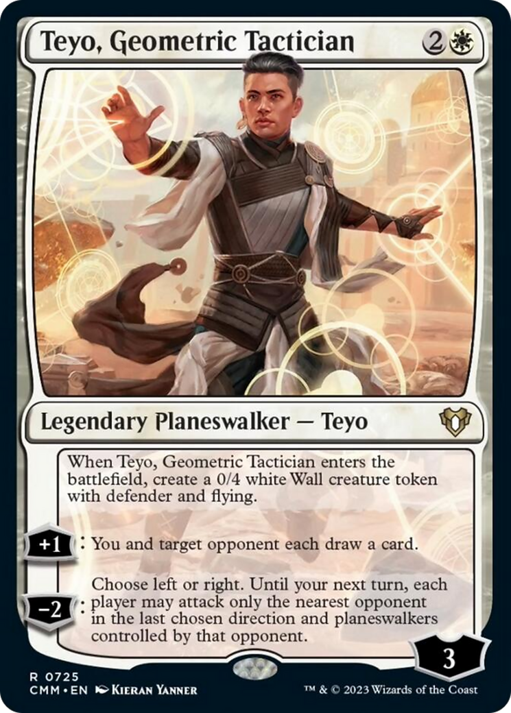 Teyo, Geometric Tactician [Commander Masters] | Good Games North