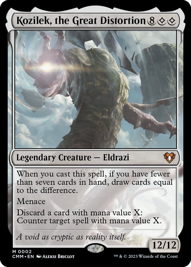 Kozilek, the Great Distortion (Commander Masters)  | Good Games North