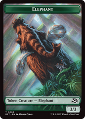 Insect // Elephant Double-Sided Token [Aetherdrift Tokens] | Good Games North