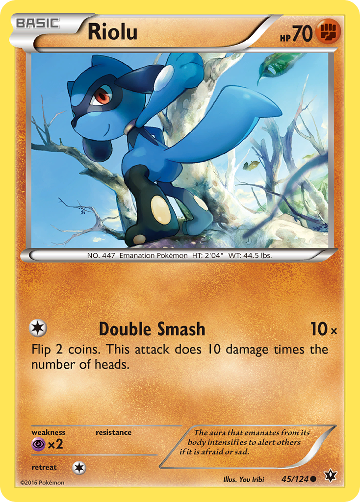 Riolu (45/124) [XY: Fates Collide] | Good Games North