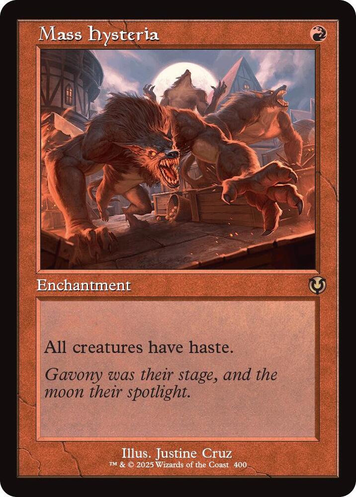 Mass Hysteria Retro Frame (Innistrad Remastered)  | Good Games North
