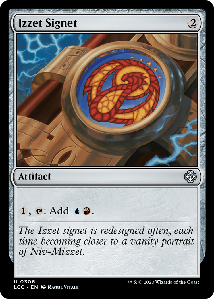 Izzet Signet [The Lost Caverns of Ixalan Commander] | Good Games North