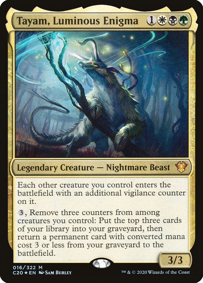 Tayam, Luminous Enigma (Commander 2020)  - undefined | Good Games North