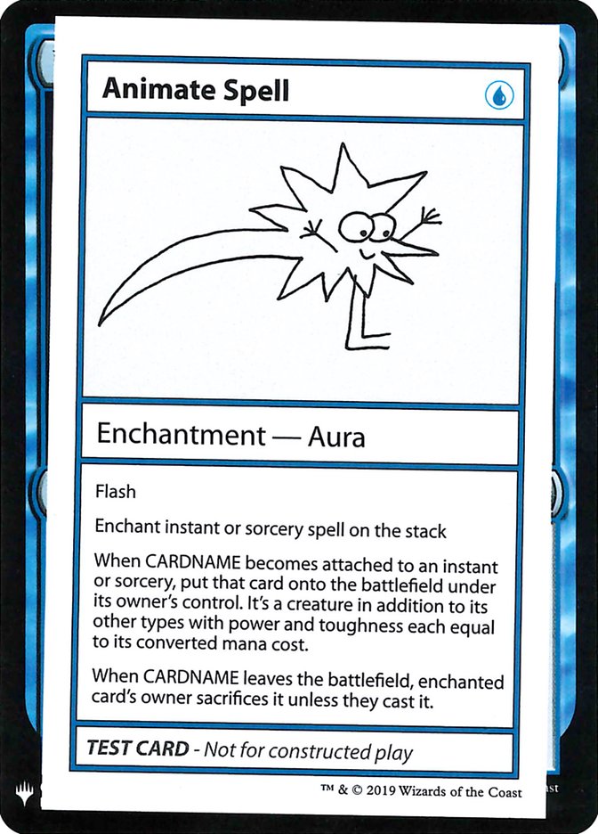 Animate Spell [Mystery Booster Playtest Cards] | Good Games North