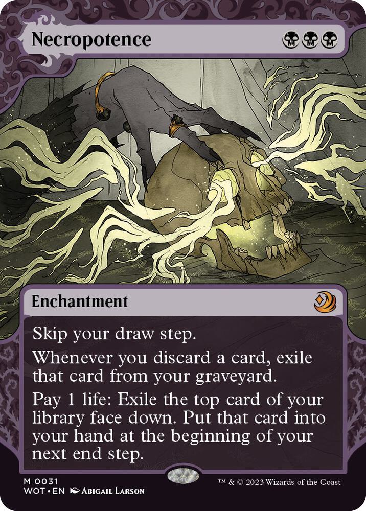 Necropotence (Wilds of Eldraine: Enchanting Tales)  | Good Games North