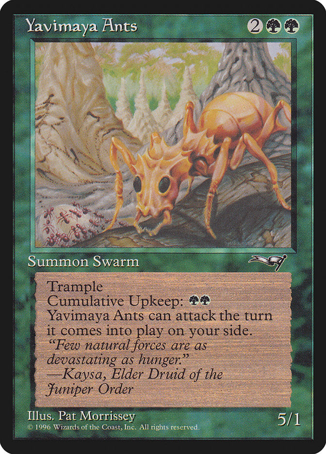 Yavimaya Ants [Alliances] | Good Games North