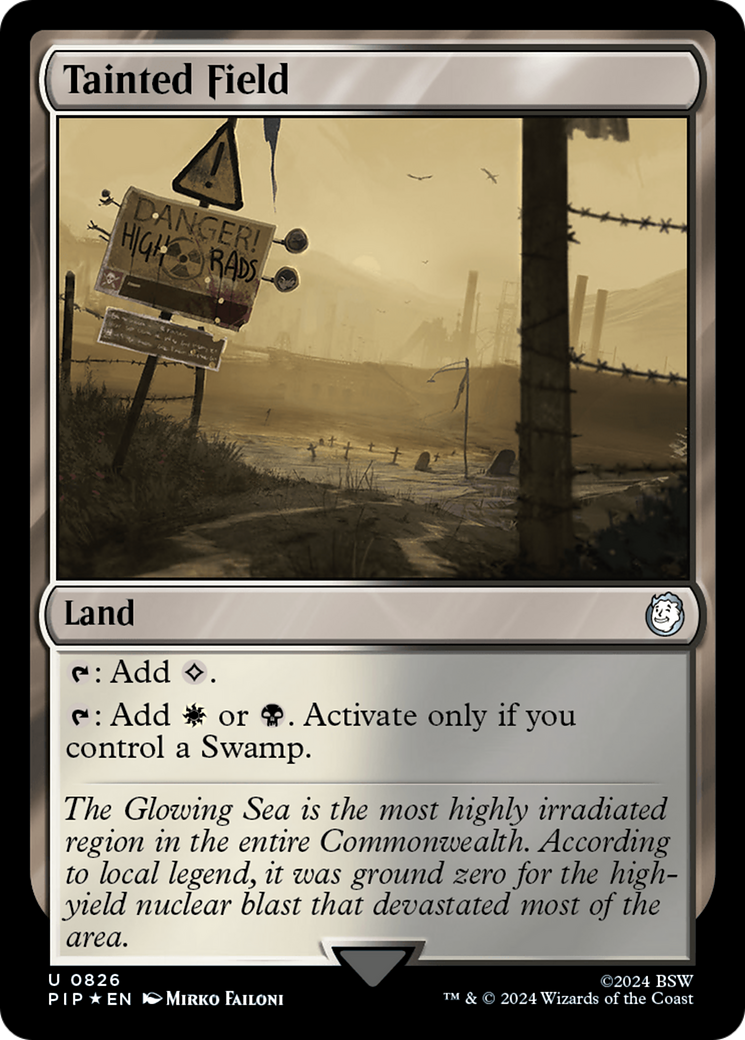 Tainted Field (Surge Foil) [Fallout] | Good Games North