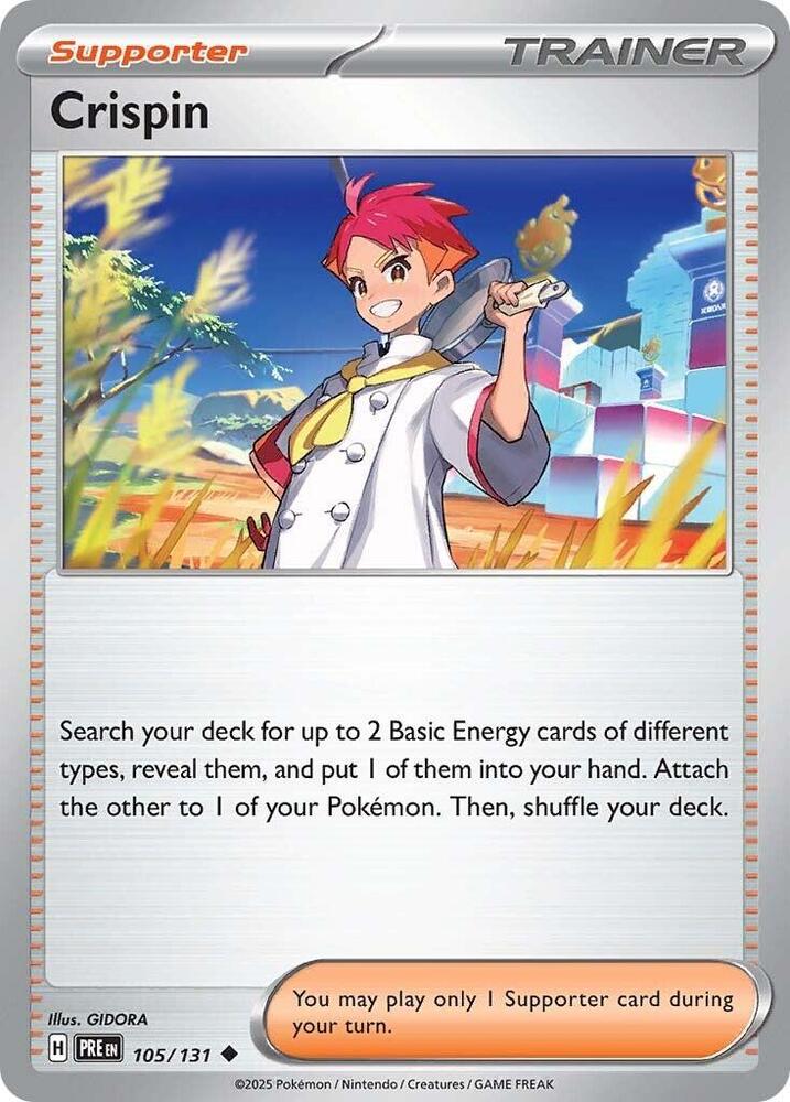 Crispin (105/131) [Scarlet & Violet: Prismatic Evolutions] | Good Games North