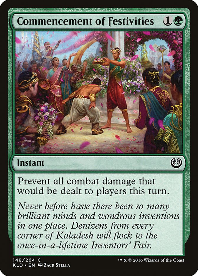 Commencement of Festivities [Kaladesh] | Good Games North