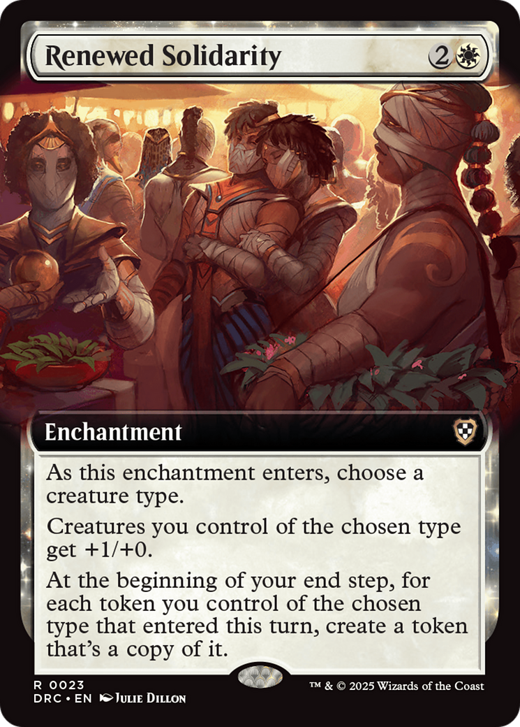 Renewed Solidarity (Extended Art) [Aetherdrift Commander] | Good Games North