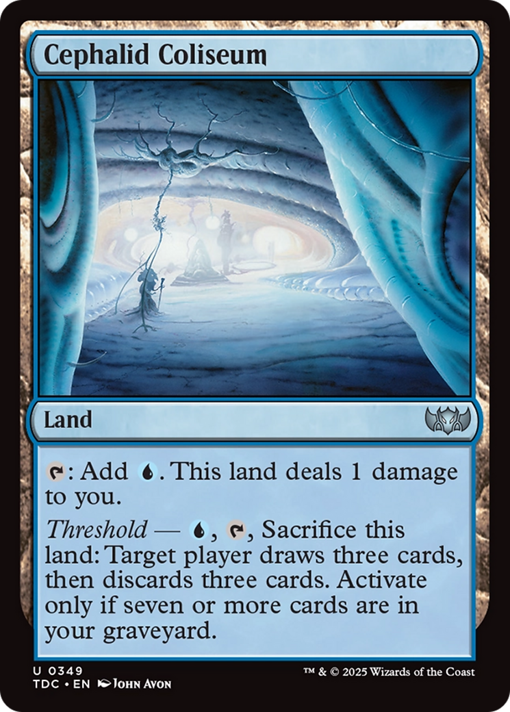 Cephalid Coliseum [Tarkir: Dragonstorm Commander] | Good Games North