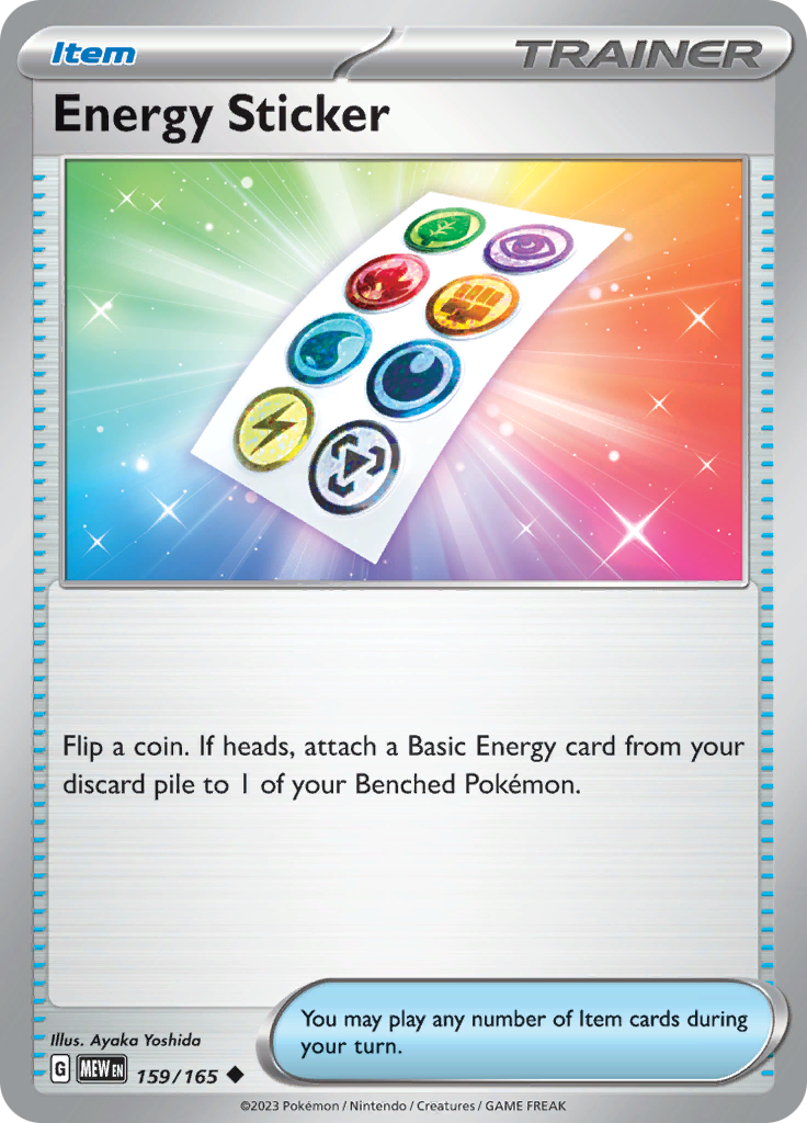 Energy Sticker (159/165) [Scarlet & Violet 151] | Good Games North