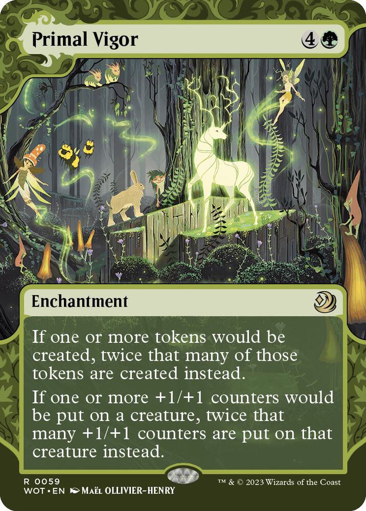 Primal Vigor (Wilds of Eldraine: Enchanting Tales)  - Foil | Good Games North