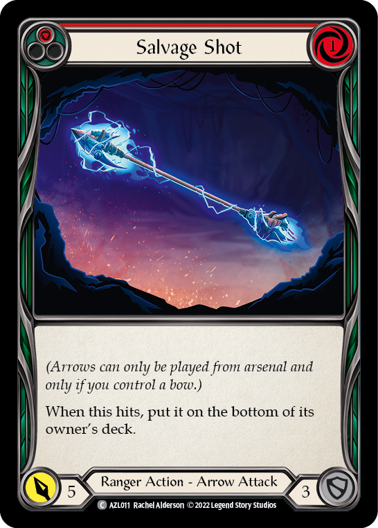 Salvage Shot (Red) [AZL011] (Outsiders Azalea Blitz Deck) | Good Games North