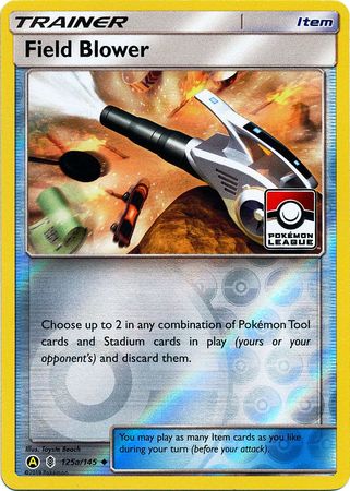 Field Blower (125a/145) (League Promo) [Sun & Moon: Guardians Rising] | Good Games North