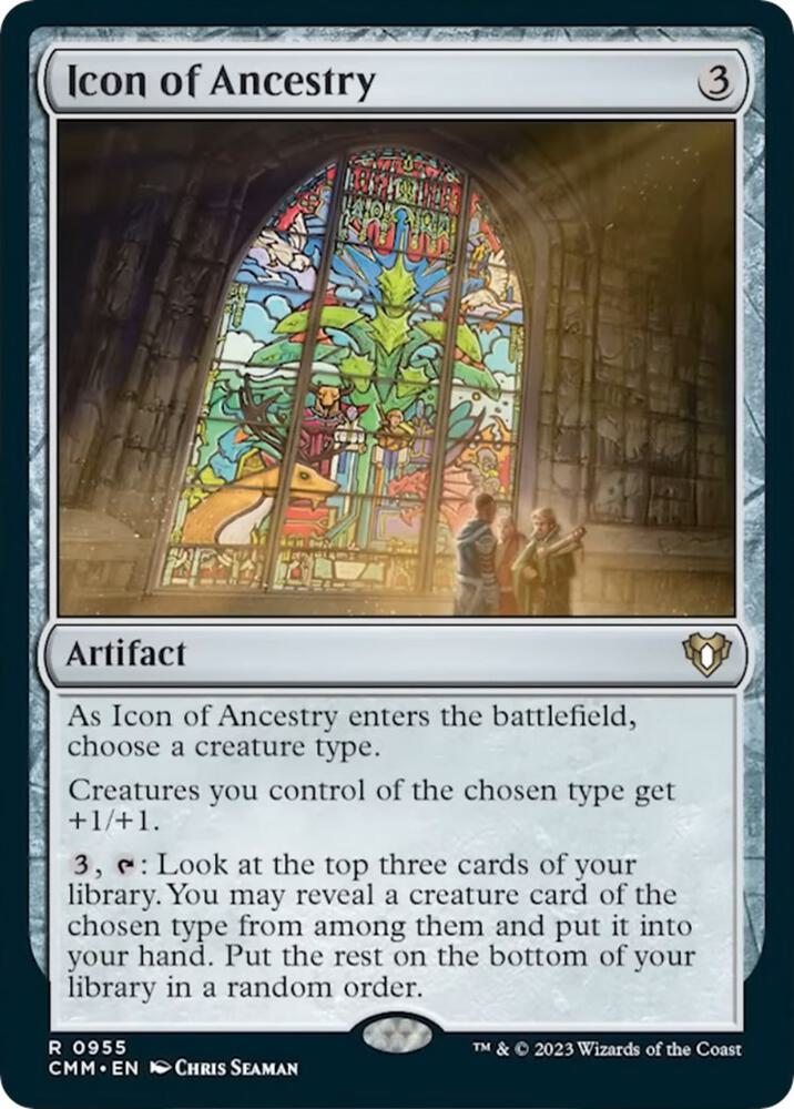 Icon of Ancestry (Commander Masters)  | Good Games North