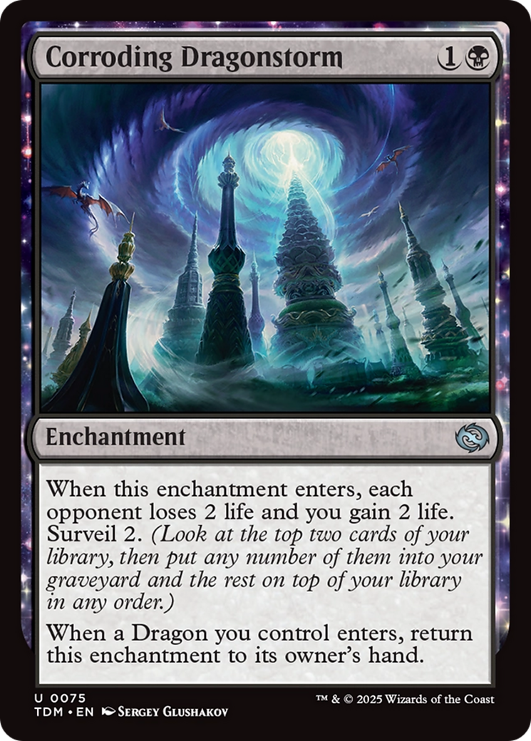 Corroding Dragonstorm [Tarkir: Dragonstorm] | Good Games North