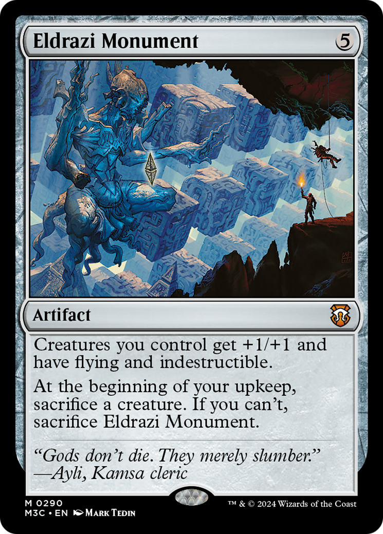 Eldrazi Monument (Ripple Foil) [Modern Horizons 3 Commander] | Good Games North