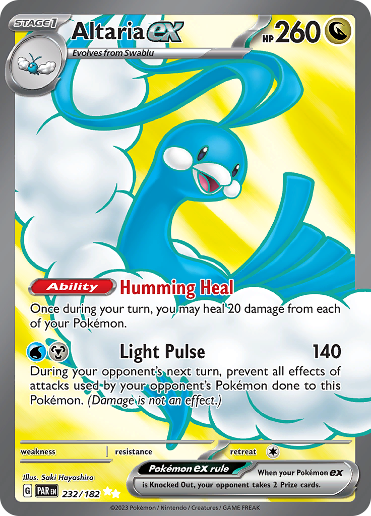 Altaria ex (232/182) [Scarlet & Violet: Paradox Rift] | Good Games North