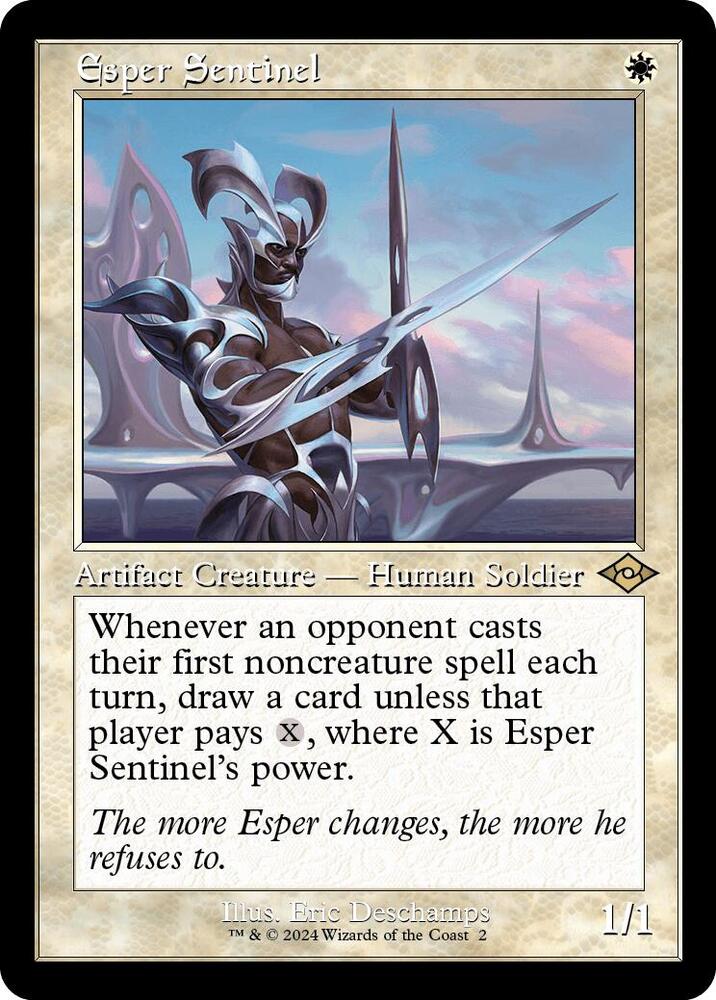 Esper Sentinel Retro Frame 2 (Modern Horizons 2)  | Good Games North