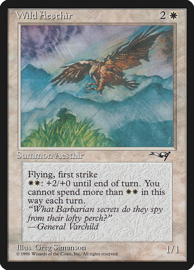 Wild Aesthir (Mountain Background) [Alliances] | Good Games North