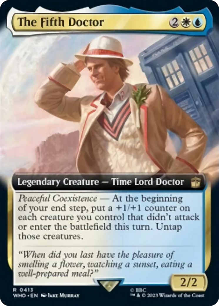 The Fifth Doctor (Extended Art) [Doctor Who] | Good Games North
