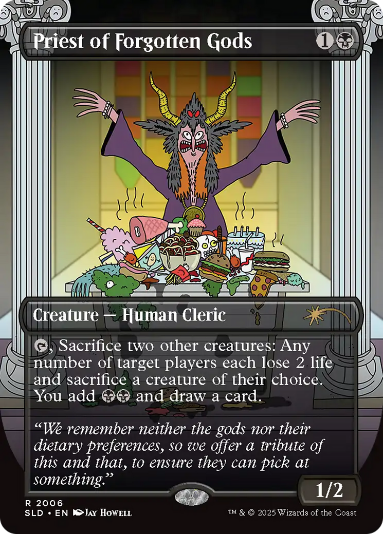 Priest of Forgotten Gods (Rainbow Foil) [Secret Lair Drop Series] | Good Games North