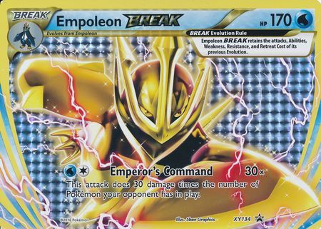 Empoleon BREAK (XY134) (Jumbo Card) [XY: Black Star Promos] | Good Games North