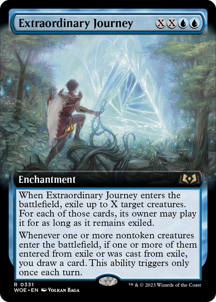 Extraordinary Journey (Extended Art) [Wilds of Eldraine] | Good Games North