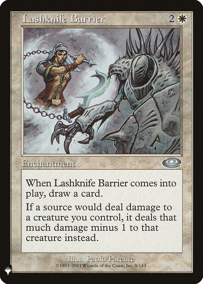 Lashknife Barrier [Mystery Booster] | Good Games North