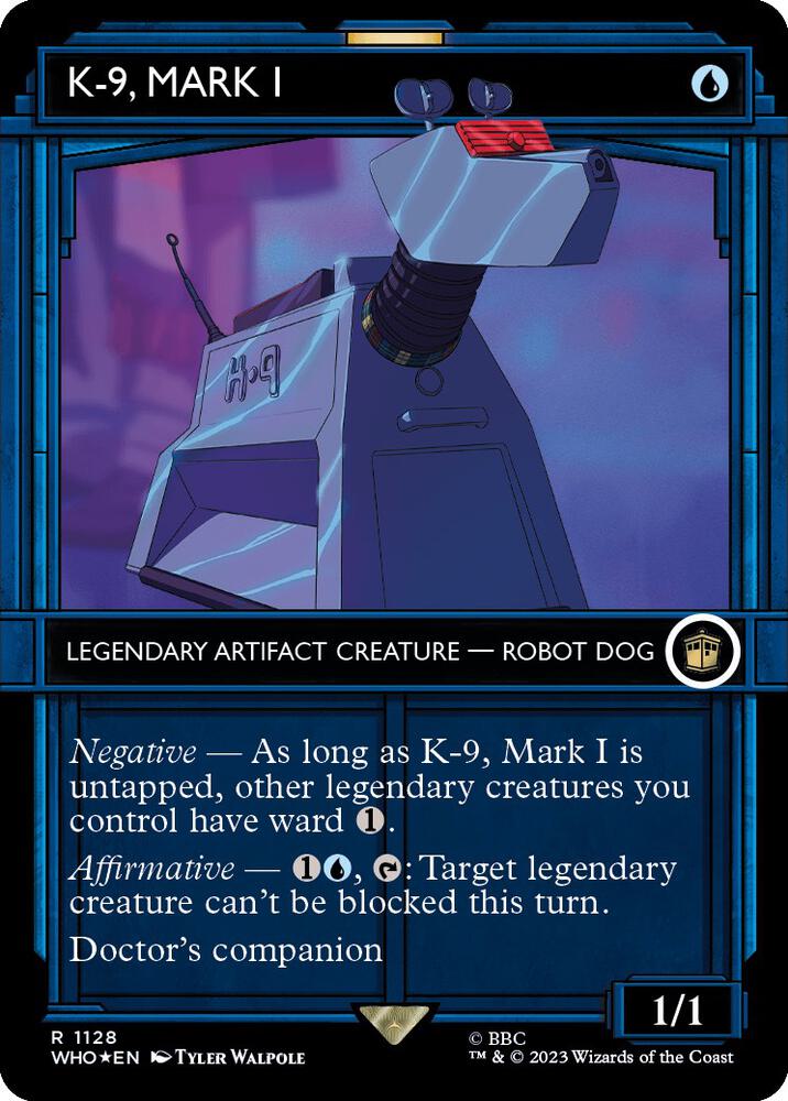 K 9 Mark I Showcase Surge Foil (Universes Beyond: Doctor Who)  - Foil | Good Games North