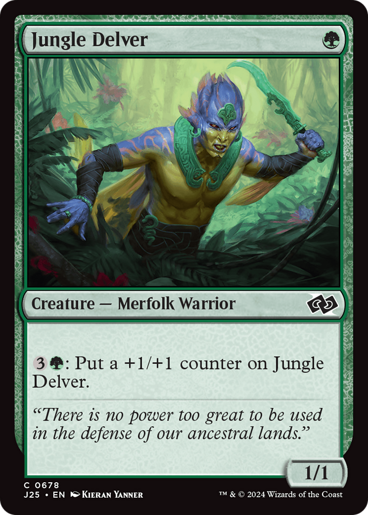 Jungle Delver [Foundations Jumpstart] | Good Games North