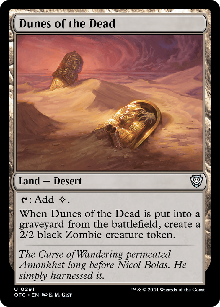Dunes of the Dead [Outlaws of Thunder Junction Commander] | Good Games North