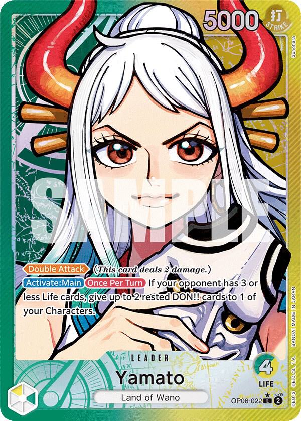 Yamato OP06-022 (Wings of the Captain)  - Alternate Art Foil | Good Games North