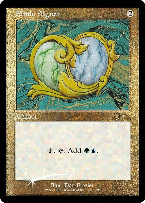 Simic Signet (Retro) (Foil Etched) [Secret Lair Drop Series] | Good Games North