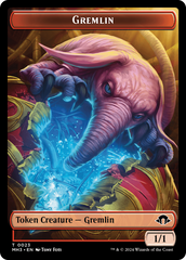 Gremlin (Ripple Foil) // Copy Double-Sided Token [Modern Horizons 3 Tokens] | Good Games North