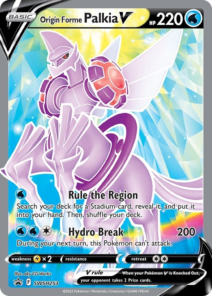 Origin Forme Palkia V (SWSH253) [Sword & Shield: Black Star Promos] | Good Games North