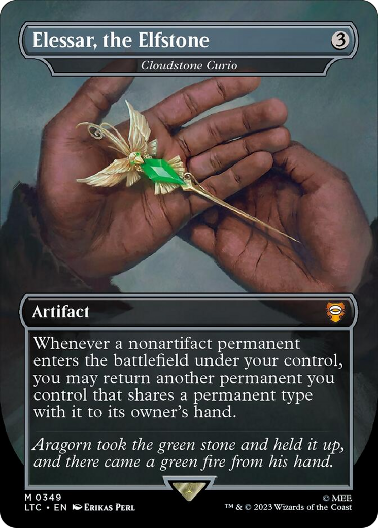 Cloudstone Curio - Elessar, the Elfstone [The Lord of the Rings: Tales of Middle-Earth Commander] | Good Games North