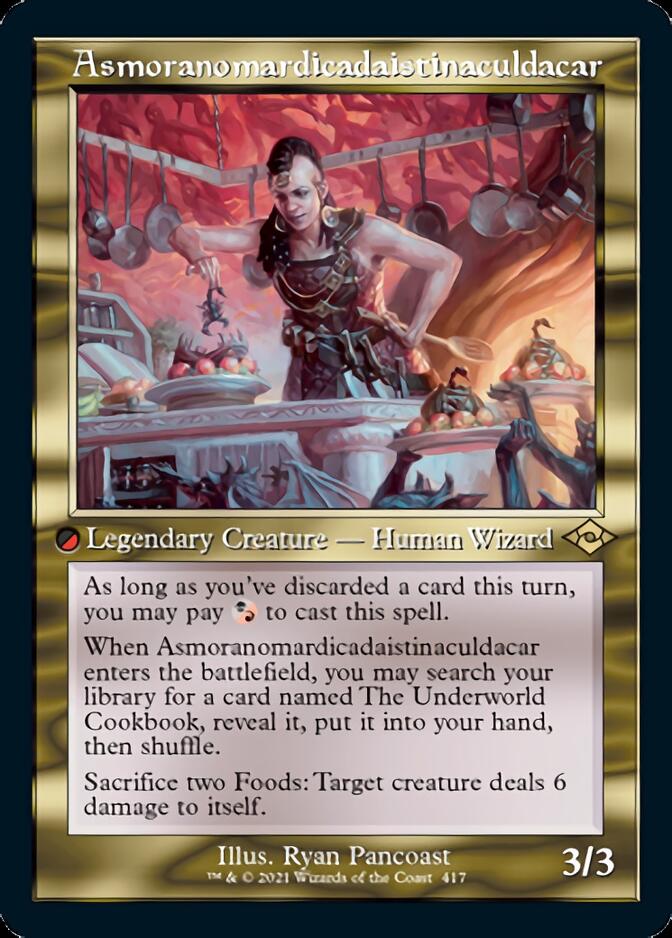 Asmoranomardicadaistinaculdacar (Retro Foil Etched) [Modern Horizons 2] | Good Games North