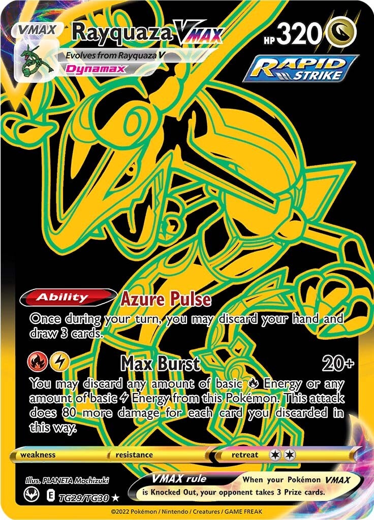 Rayquaza VMAX (TG29/TG30) [Sword & Shield: Silver Tempest] | Good Games North