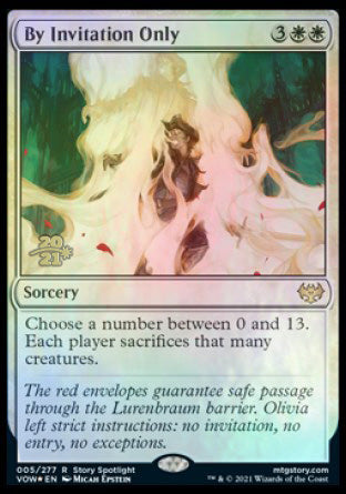 By Invitation Only [Innistrad: Crimson Vow Prerelease Promos] | Good Games North