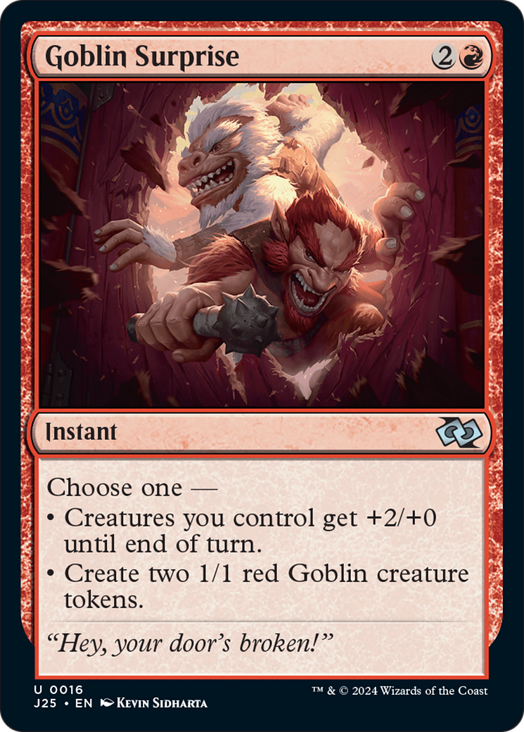 Goblin Surprise [Foundations Jumpstart] | Good Games North