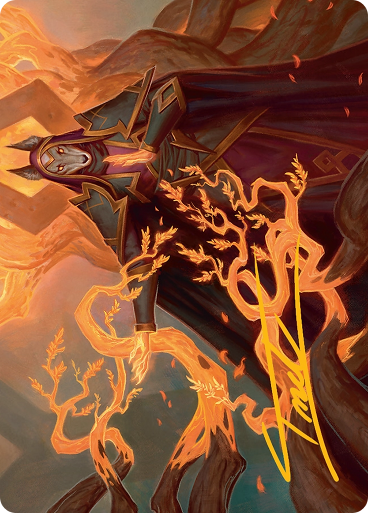 Abzan Devotee Art Card (10/54) [Tarkir: Dragonstorm Art Series] | Good Games North