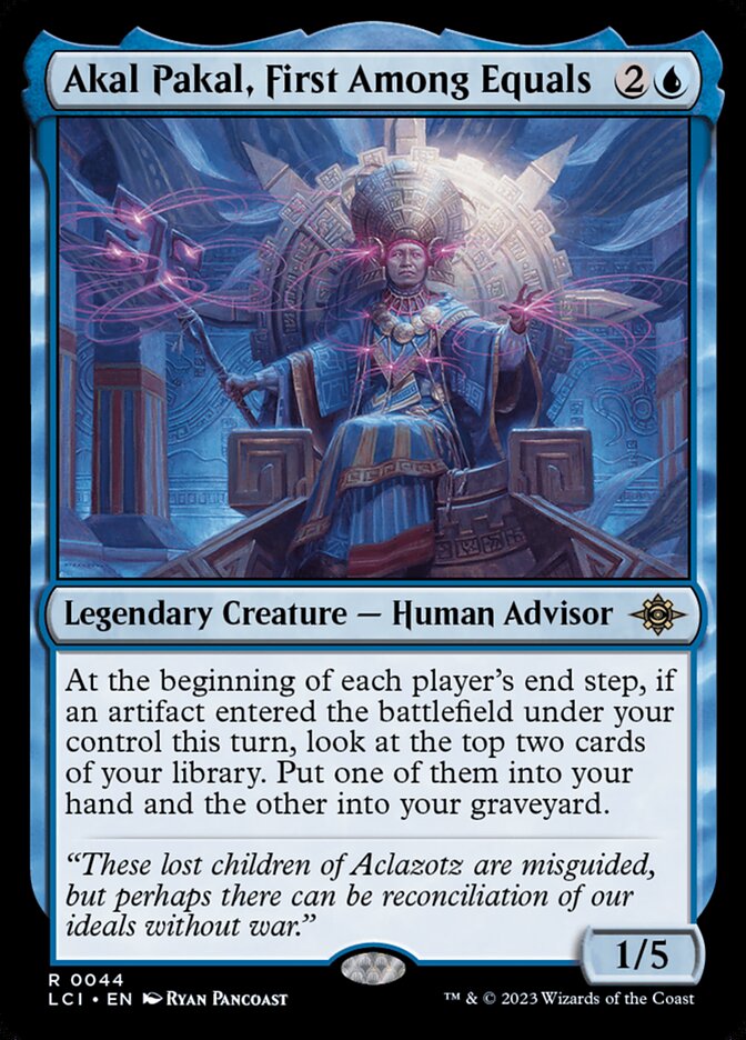 Akal Pakal, First Among Equals (The Lost Caverns of Ixalan)  - Foil | Good Games North