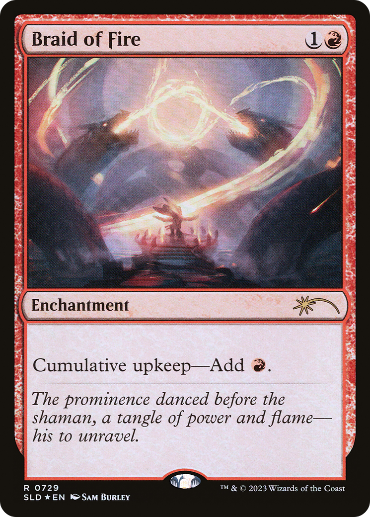 Braid of Fire (729) [Secret Lair Drop Promos] | Good Games North