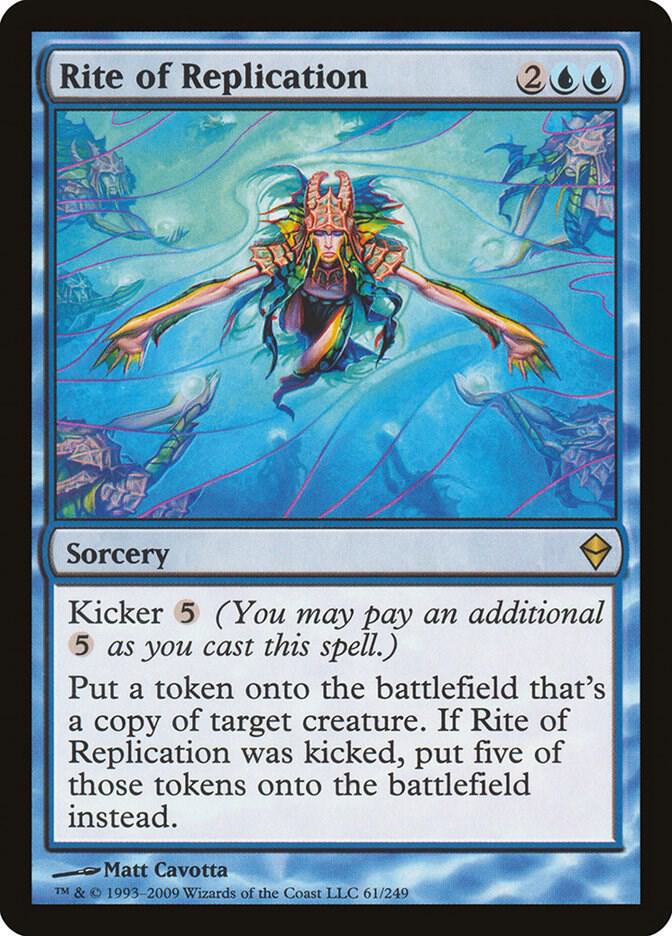 Rite of Replication 61 (Zendikar)  - Foil | Good Games North