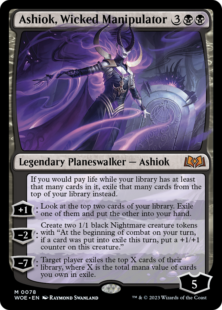 Ashiok, Wicked Manipulator [Wilds of Eldraine] | Good Games North