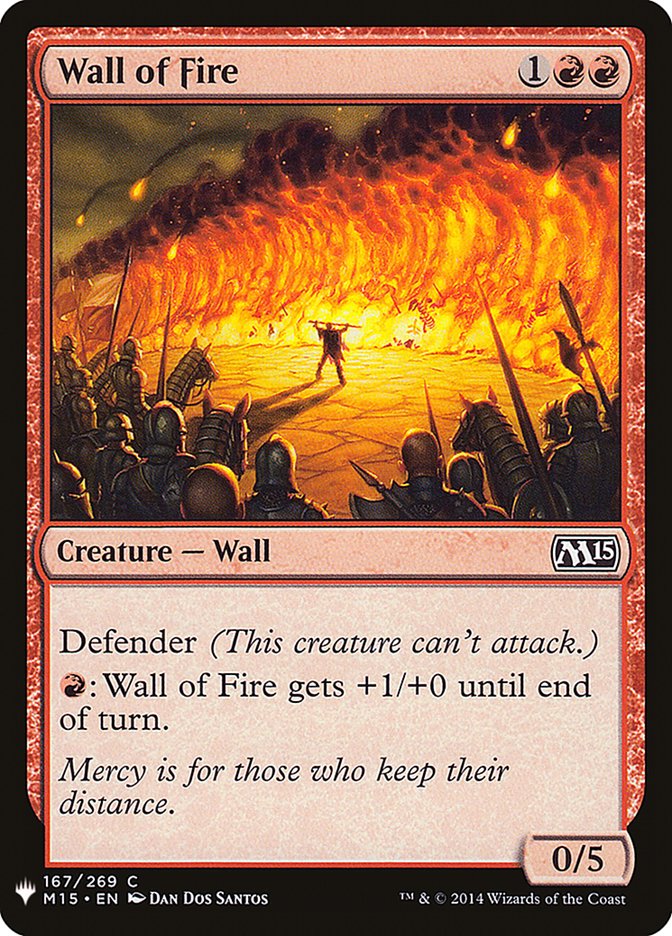 Wall of Fire [Mystery Booster] | Good Games North