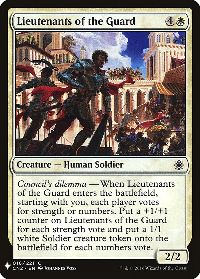 Lieutenants of the Guard [Mystery Booster] | Good Games North