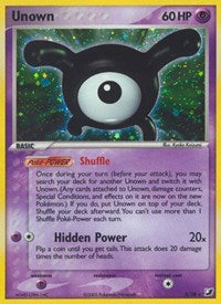 Unown (X) (X/28) [EX: Unseen Forces] | Good Games North